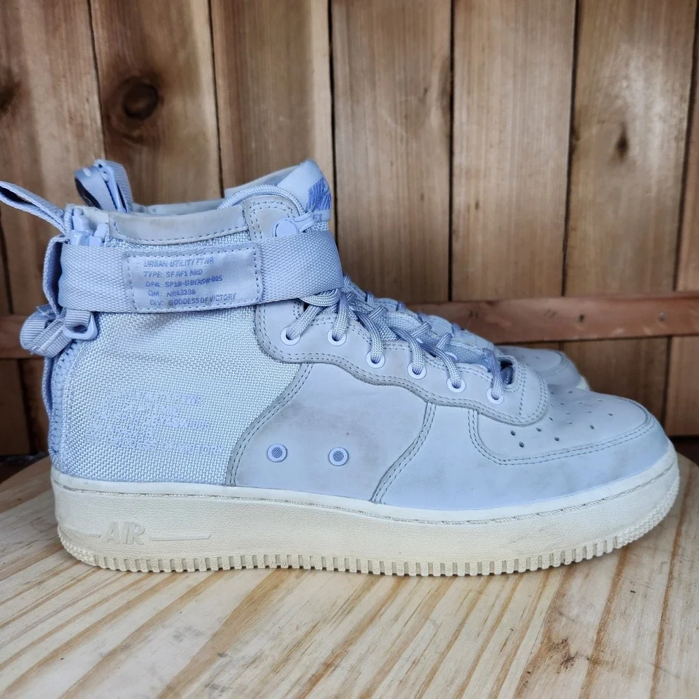 Nike SF Air Force 1 Mid Shoes Mens Size 7Y Urban Utility High‎ Top AJ0424-500